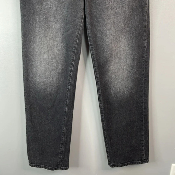 BDG Urban Outfitters Stretch Cowboy Jean Black Denim High Waist Rigid Size 28 - Picture 4 of 9